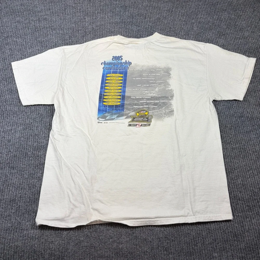 Vintage Chase Authentic Shirt Men's‎ XL Rusty Wallace 2005 NASCAR Racing - Picture 5 of 9
